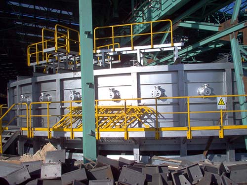 seamless steel pipe company 42m ring furnace production 