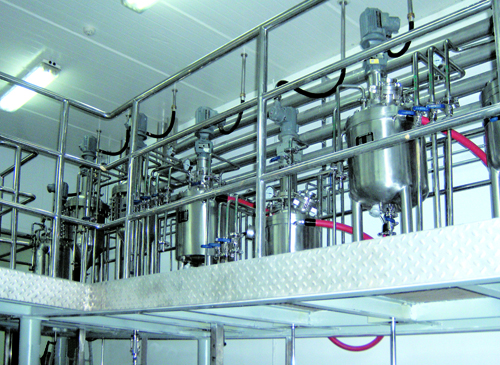 Holley of Pharmaceutical Industrial purification engineering pipeline