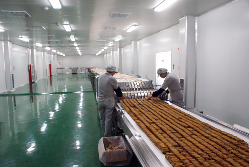 Tianjin Alpha Health Products Co., Ltd.new plant transformation of a biscuit production line