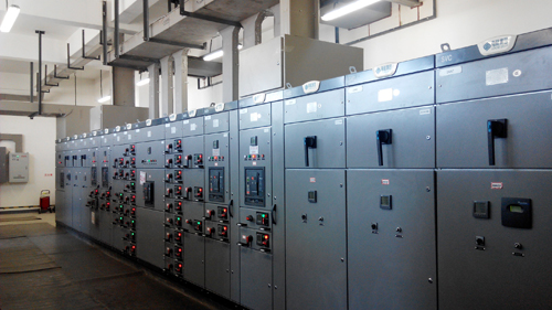 Tianjin Binhai International Airport Phase II power station substation