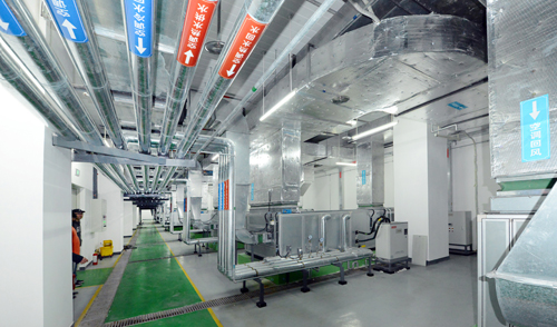 China Aerospace the third research institute 668 project Hvac system pipeline engineering