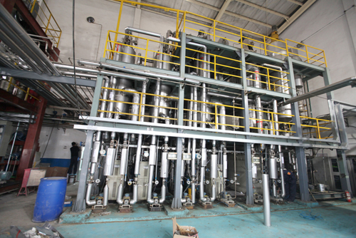 COFCO purification plant process piping