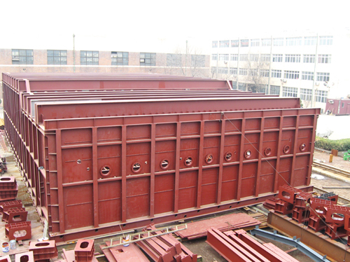 Taiwan step furnace,length 54.8m, width 26.5m