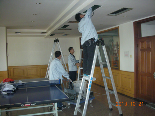 Hebei Procuratorate air conditioner energy saving reconstruction&cleaning; project